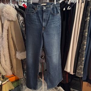 Levi's Blue Flare & Wide Leg Jeans